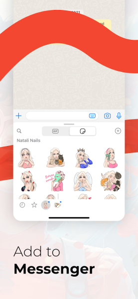 Screenshot 4 of Aleximina Stickers app