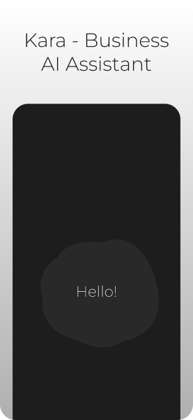 Kara - Business AI Assistant app preview