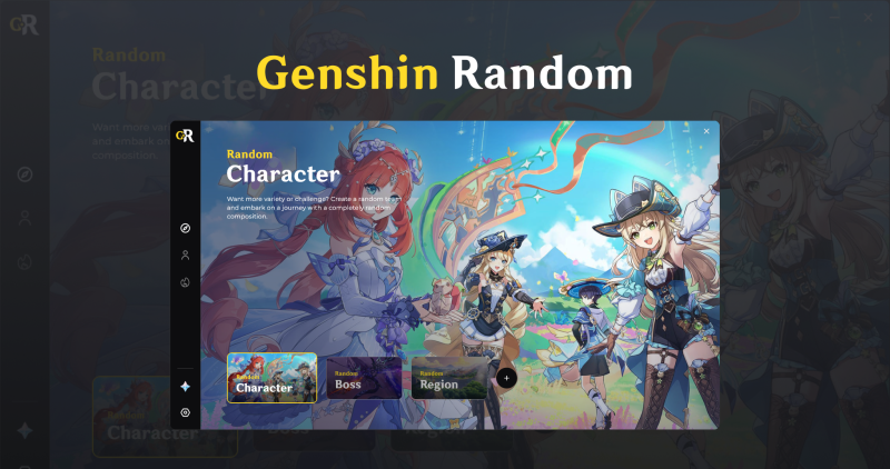 Random for Genshin: Unofficial app preview